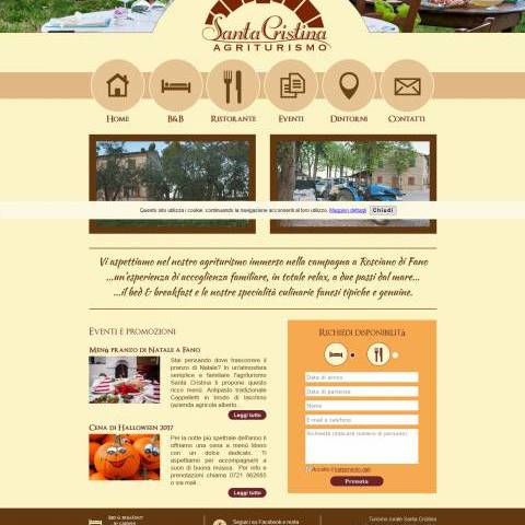 Creazione sito web per agriturismo